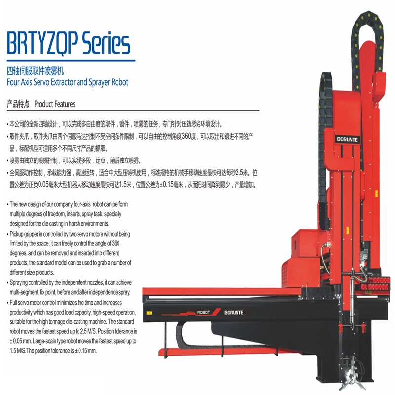 brtirus0805a шест ос промишлен робот |