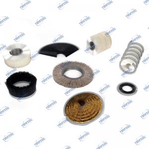 Почистване на едро по поръчка Всички индустриални четки за четка с четка за спирала Спирални четки за телбод Свийте четките за от...