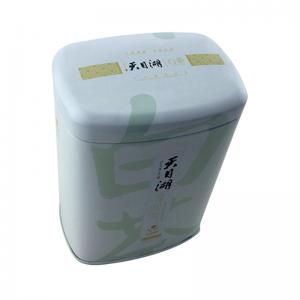 Обикновена правоъгълна кутия за бял чай