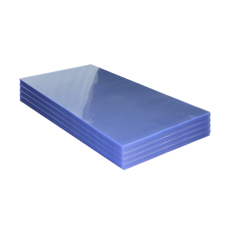 Прозрачен 400 микронов твърд PVC пластмасов лист за вакуумно формоване