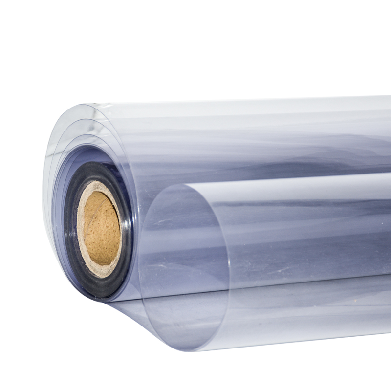 1.5mm хранителна категория термоформоване прозрачен твърд тънък пластмасов PVC ролка