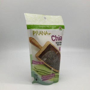 ziplock кръгла дъното пластмасова торбичка за храна с дупка