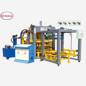 Приложение на автоматична машина без кирпичи (QT4-15S блок машина) \\ t