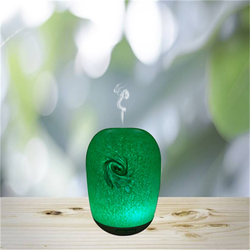 Нов дизайн Ултразвуково стъкло Cool Mist парфюм Арома дифузор с еко - приятелски