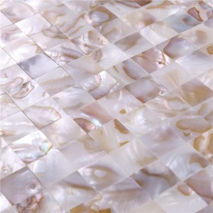 Стена изкуство естествена черупка мозайка за вила фон