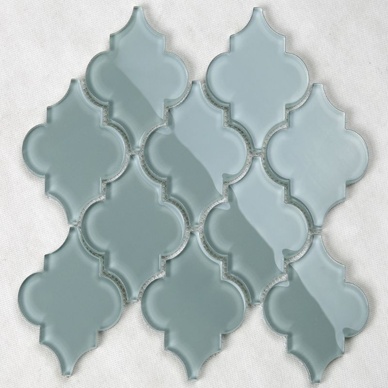 Най-новия дизайн Арабески фенер Водоструен мозайка стъкло Кухня Backsplash стена плочки