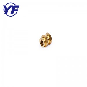 Най-доброто качество персонализирани CNC обработваща част Hex главата гайка с евтини цени