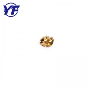 Най-доброто качество персонализирани CNC обработваща част Hex главата гайка с евтини цени