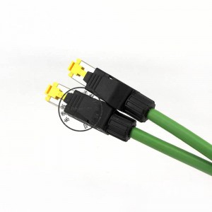 Мрежов кабел доставя Harting RJ45 конектор Ethernet мрежов кабел