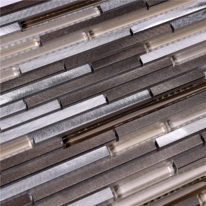 Мозайка за плочки за баня ALC за стъкло микс HLC46 за декор за дома