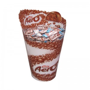 Персонализиран магазин за храна с двойни странични кабинкови рафтове за бисквитки супермаркет