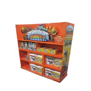 Иновативен подсвет с 3 етажерки / подредени хартиени картонени подове за бисквити / бисквити / хляб / стелажи за шоколад