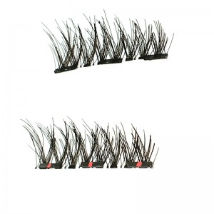 Нелепими фалшиви мигли