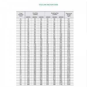 Обичайна верига за котва без степен 2