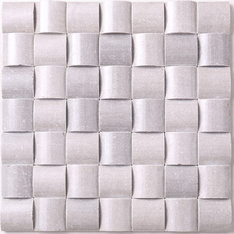 Китайска мозаечна плочка за стена от естествен културен камък Foshan Silver
