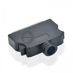 Китайски производител Черен припой SCSI HPCN 50 пинов конектор мъжки