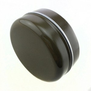 Фабрика на едро малка кръгла свещ, устни обвинение опаковка калай кутия