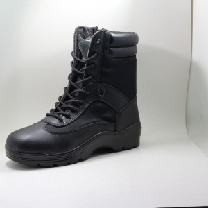 Висококачествена мъжка армирана кожа с тактическа военна обувка
