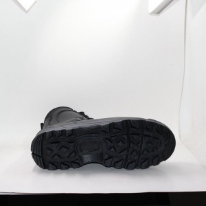 Мъжки военни боти с естествена кожа, бои с цип