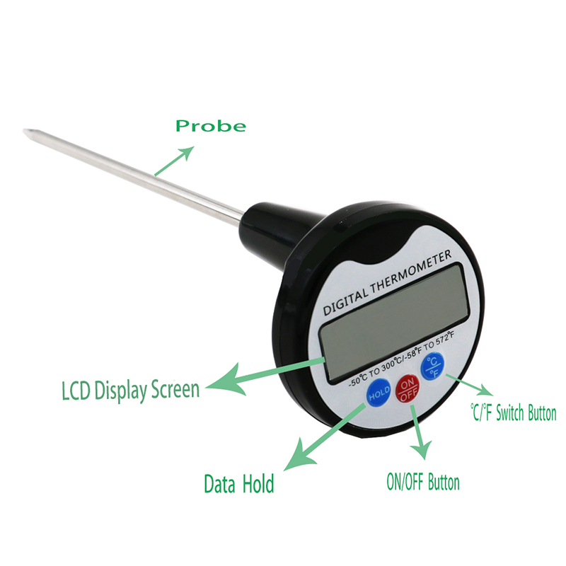 Кухненски удобен цифров термометър за храна цифрова фурна