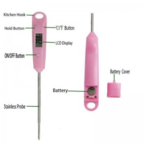 Нов продукт патент TP102 Водоустойчив много цифров термометър за храна за готвене и барбекю