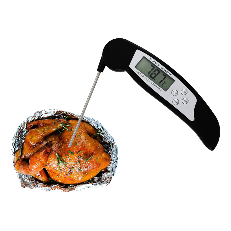 Фабрично снабдяване Сгъваема храна Проба от неръждаема стомана Кухненски асистент Електронен термометър