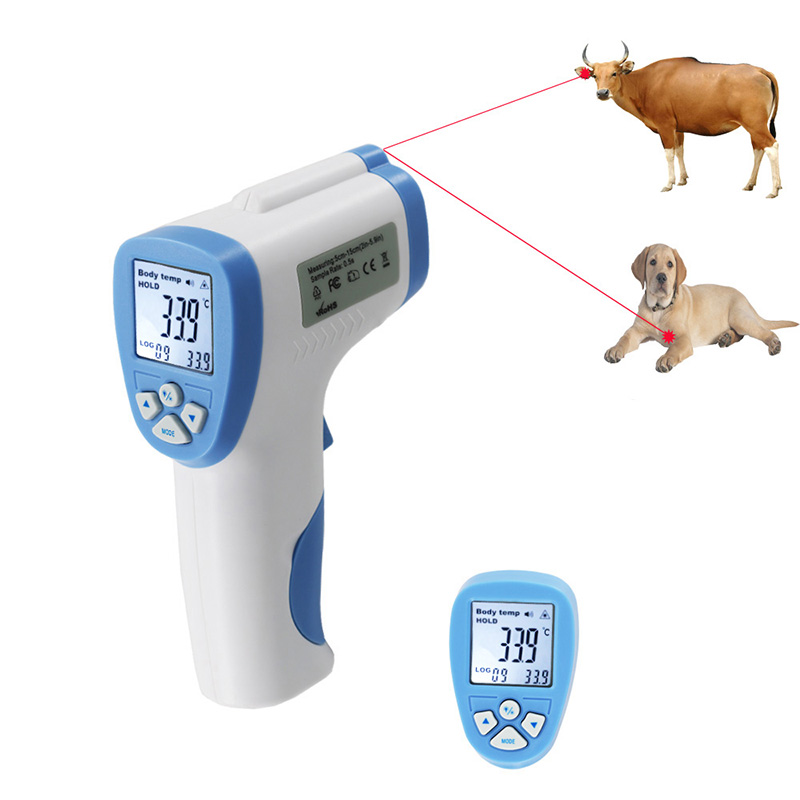 Термометърът за домакински животни измерва промените в тялото на животните