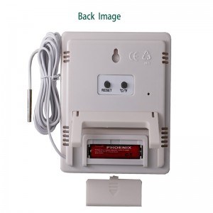 Хигрометърът има скоби и големи LCD монитори за офиса на хола