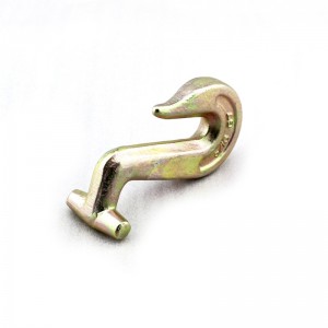 Жълта цинкова покритие, комбинирана кука