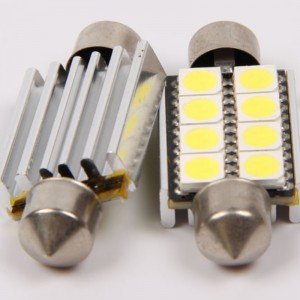 5050 8smd canbus без грешки 42 мм авто кола 12V led фестон светлина доведе вътрешна светлина доведе светлина за четене