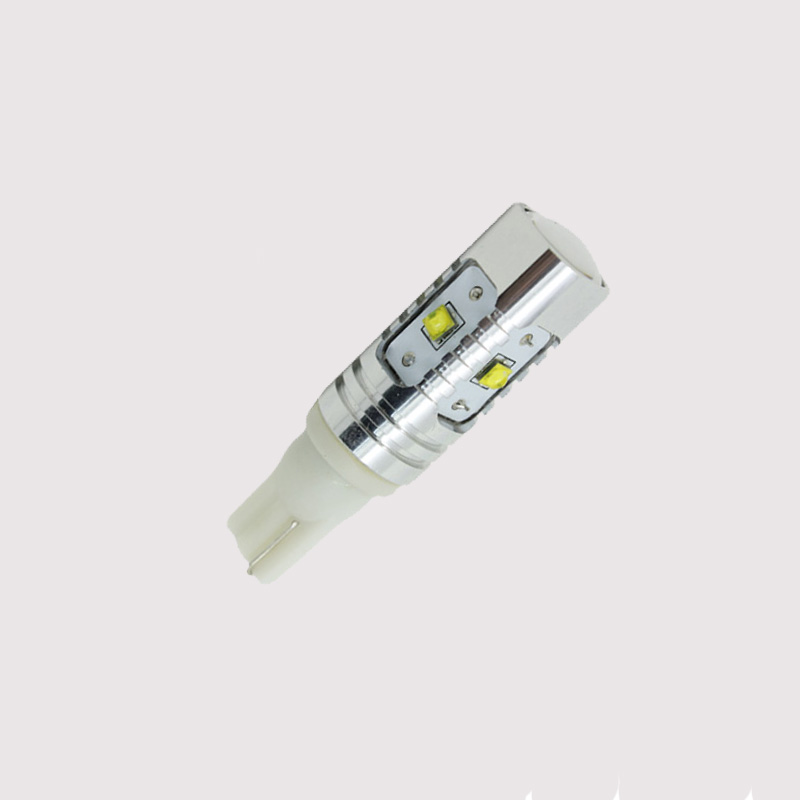 Голяма мощност 25w 5PCS Cree XBD T10 клин W5W 168 194 led светлина