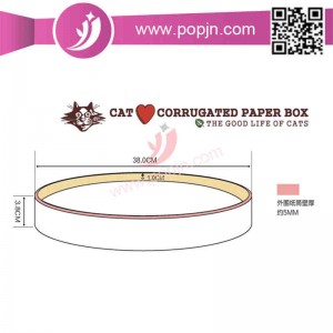 Мебел за домашни любимци Cat Cat Играчки от велпапе Картон скретър