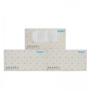 Избършете почистване на лицето за еднократна употреба