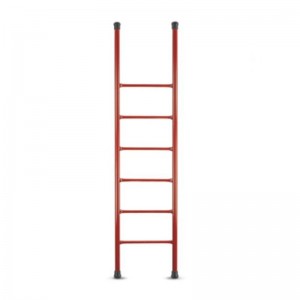 Скелета с тръбна стоманена стъпала боядисани