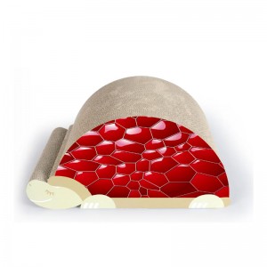 Моден дизайн Екологична гофрирана картонена котка играчка за котки