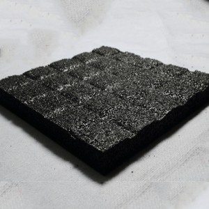 Екологична гумена настилка от каучуков подложки от каучук за площадка за голф
