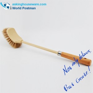 Дръжка за тоалетна четка Akbrand с пръстен от неръждаема стомана