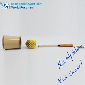 Четка за тоалетна чиния Akbrand Комплект плажна дръжка с държач Caddy