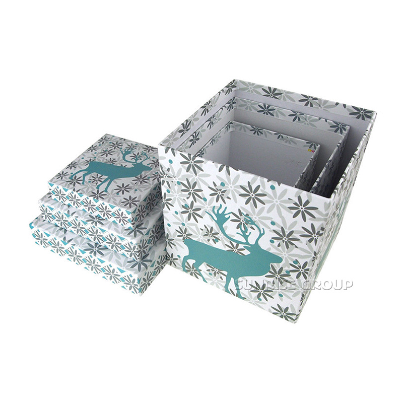 Коледна кутия за торта по поръчка на дизайн по поръчка