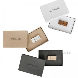 Кутия с крафт хартия U по поръчка