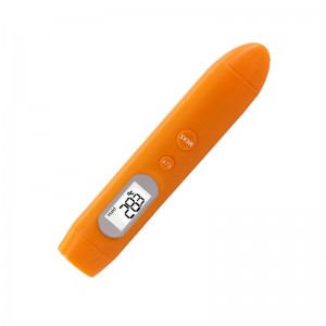 Китай Нов иновативен продукт LCD екран Безконтактен 1 секунден измерване на бърз отговор Инфрачервен цифров термометър на челото