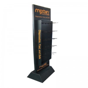 YJ дисплей на едро по поръчка на картон за горен дисплей за аксесоари за мобилен телефон