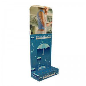 YJ дисплей на едро по поръчка на картон за горен дисплей за аксесоари за мобилен телефон