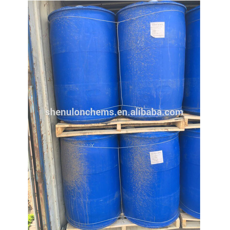 Фабрична цена M.R.2.0-3.2 алкална / неутрална водна чаша натриев силикат на течност / разтвор / гел за хартия / сапун / цимент / строителна кот