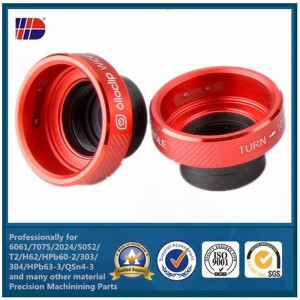 Персонализиран алуминиев неръждаема стомана с високо прецизна обработка на CNC части за камера