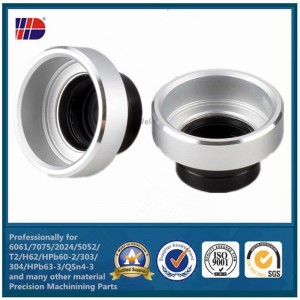 Персонализиран алуминиев неръждаема стомана с високо прецизна обработка на CNC части за камера