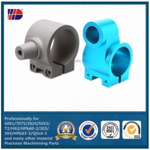 Персонализирани машини резервни прецизни CNC обработващи части с алуминий