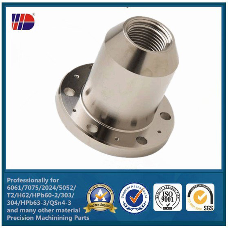 Персонализирани части от неръждаема стомана с висока точност с CNC машина