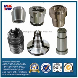 Персонализирани алуминиеви резервни части от неръждаема стомана Прецизно струговане на метални части с CNC обработка