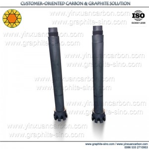 Графит Degassing ротор и вал